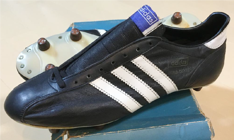 非売品ビンテージ1970年代]サッカーアディダスadidasミニスパイク-